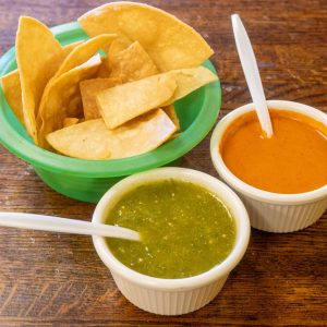 Chips & Salsa Verde &